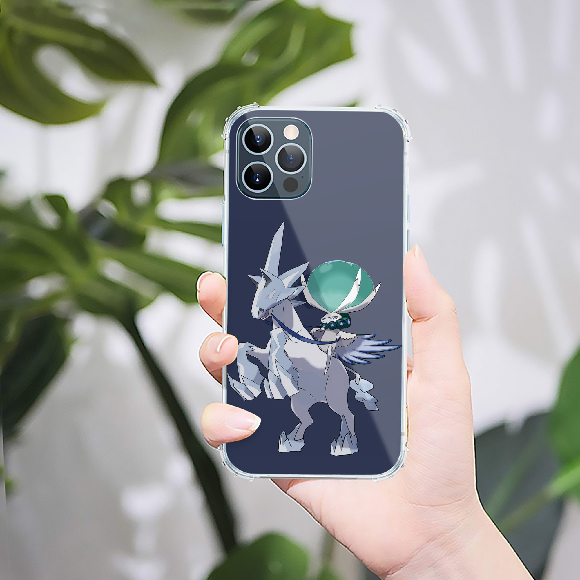（画像用） ポケットモンスター Pokémon 【iPhone 12シリーズ対応】透明スマホケース（クリアソフトケース）